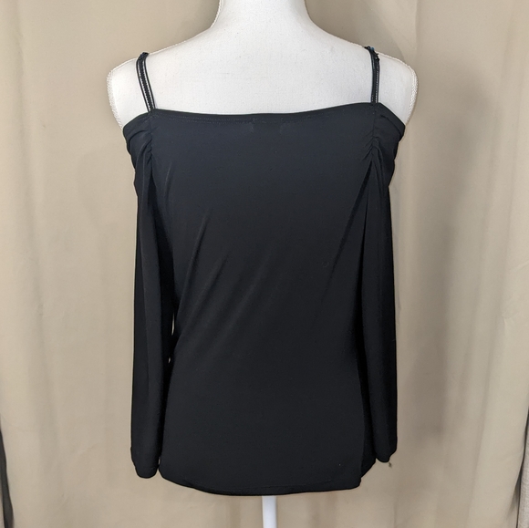 VENUS long sleeve sequin strap top - Picture 4 of 6